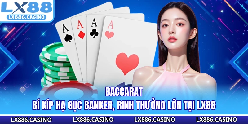 Baccarat - Bí Kíp Hạ Gục Banker, Rinh Thưởng Lớn Tại LX88
